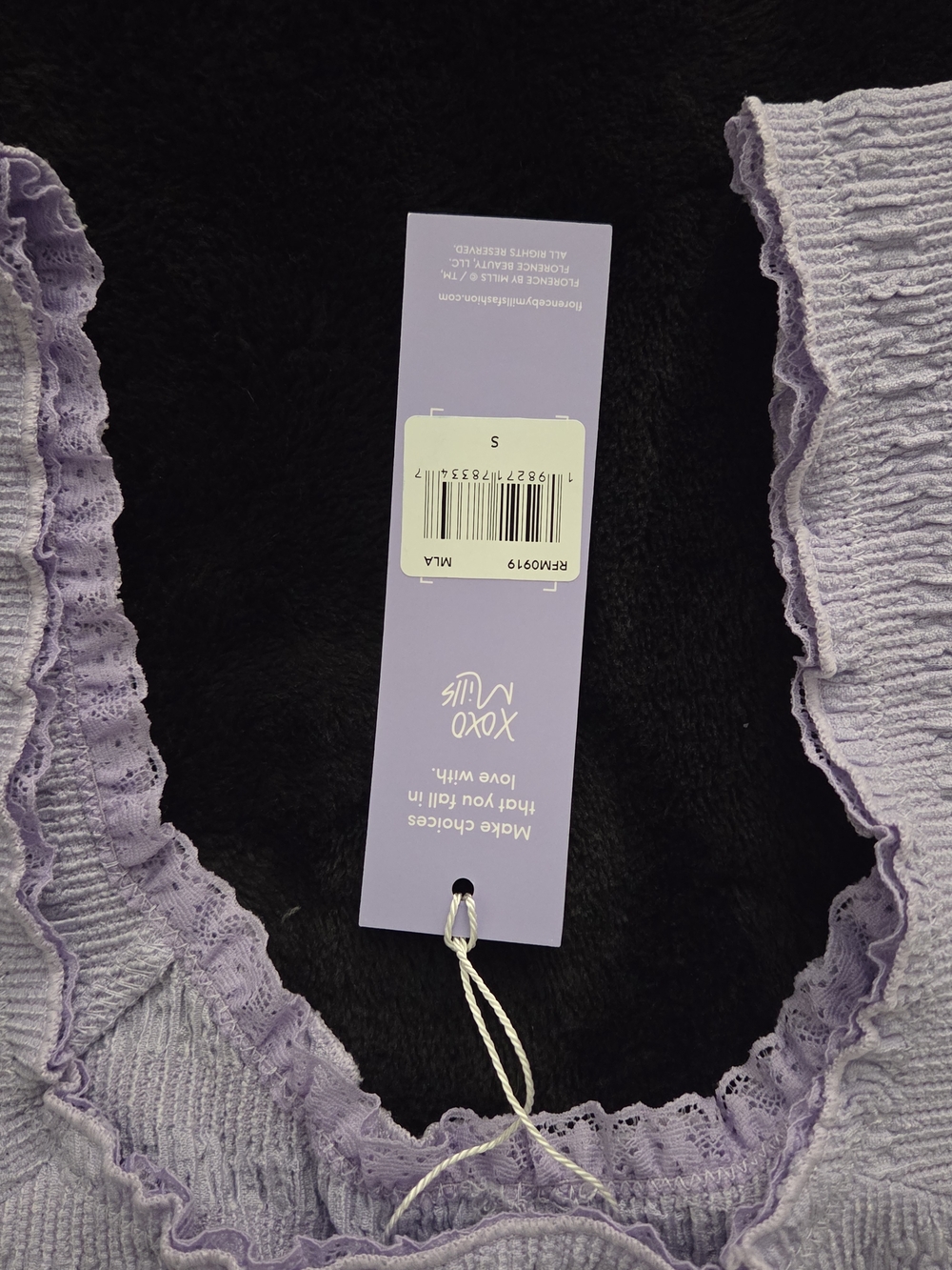 NWT ▪︎ FLORENCE By Mills Cinched Tank 🪻 - Picture 4 of 4